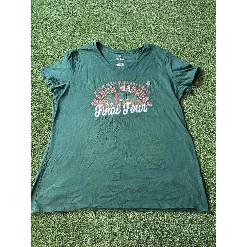 Fanatics Miami Hurricanes Women’s T-Shirt XL NWOT